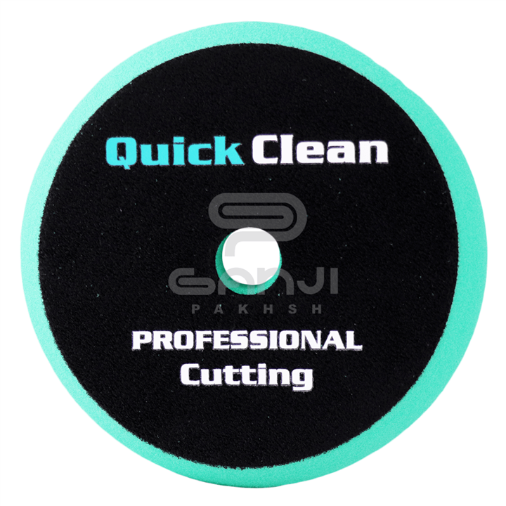 پد پولیش اسفنجی زبر 125 میلی متری کوییک کلین مخصوص دستگاه پولیش اوربیتال Quick Clean